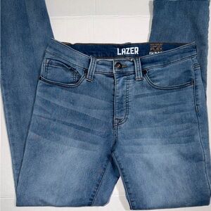 Lazer Men's Slim Straight Jeans - Blue